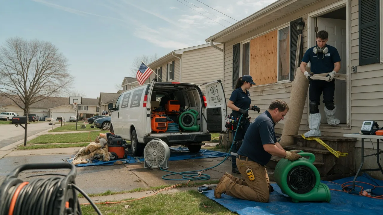 Water Damage Restoration in Cream Ridge, NJ near me